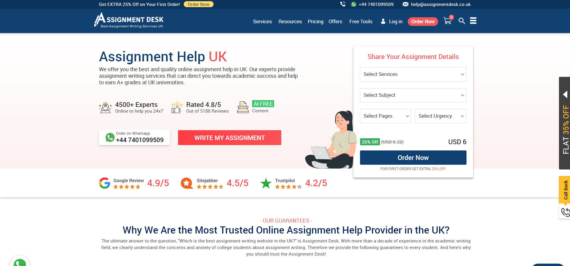 Assignmentdesk.co.uk Reviews